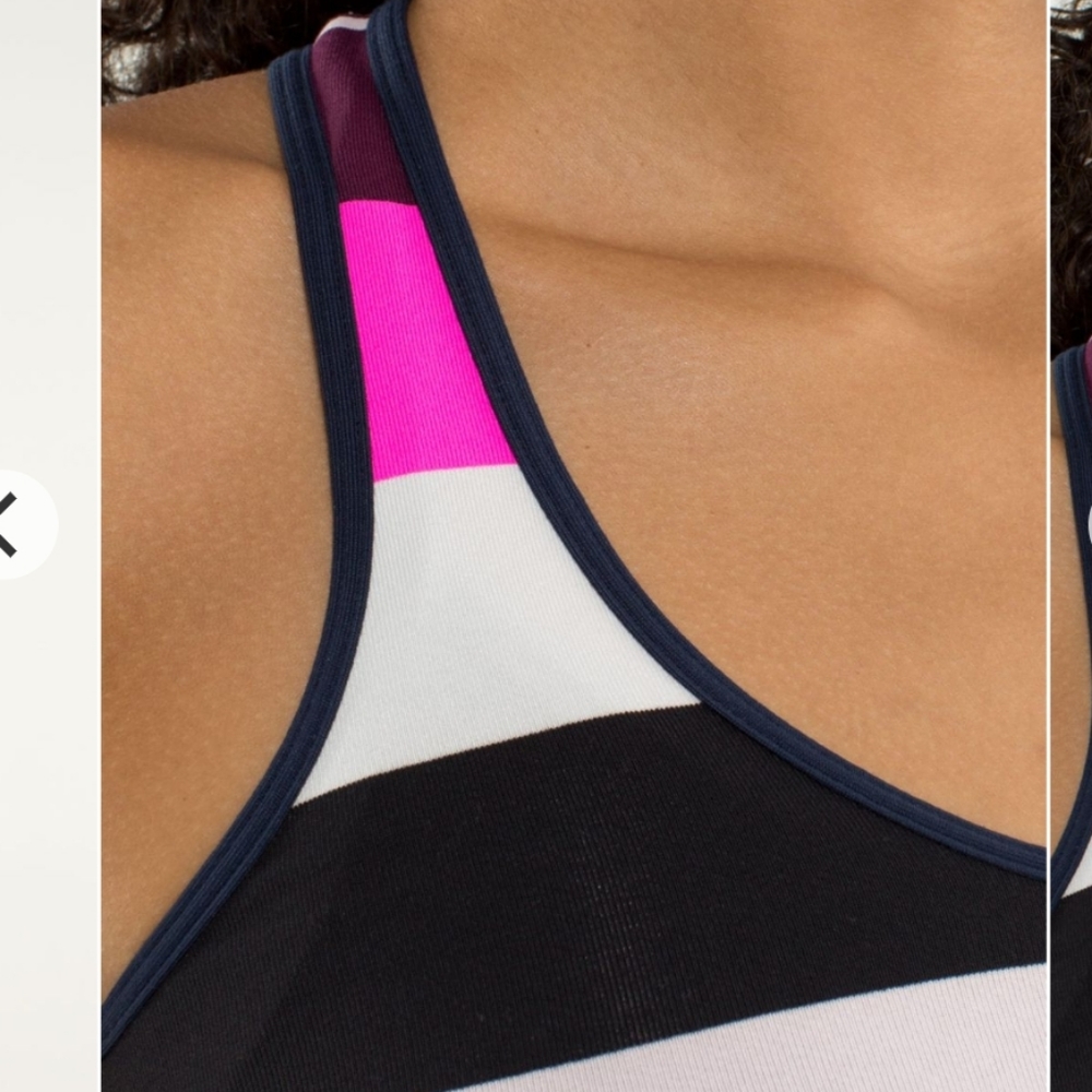Lululemon Cool Racerback

Pow Stripe Raspberry Glo - Picture 5 of 7